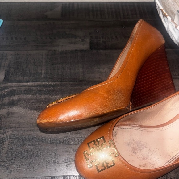 Tory Burch Melinda 85mm Closed Toe Wedges 9.5 - Picture 6 of 10